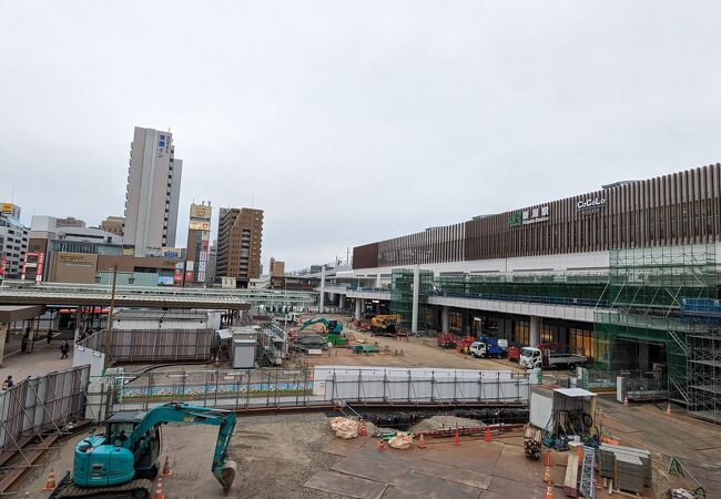 25年ぶりの新潟駅。完全リニューアル。