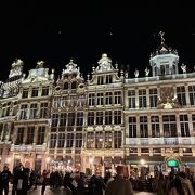 ブリュッセル観光の目玉となる大広場
