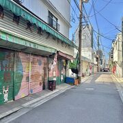 昭和の面影を残す商店街