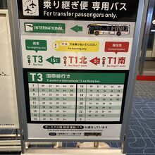 羽田空港ターミナル間無料連絡バス