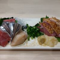 刺身と鶏刺し