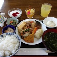 朝食一例