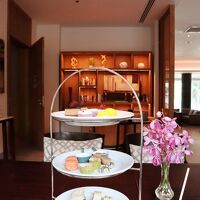 クラブラウンジでのアフタヌーンティーセット