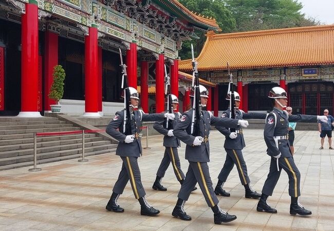 忠烈祠 衛兵交代儀式