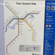 電車やバスなど全てトランスパースの運行