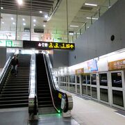 MRT台北松山駅