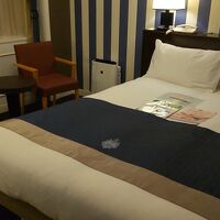 シングル。ベッドが大きくて快適