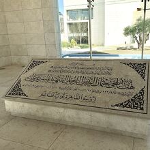 アラファトさんの棺