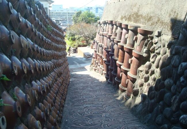 土管坂は人気スポット