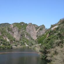 日向神峡(蹴洞岩  ハート岩)