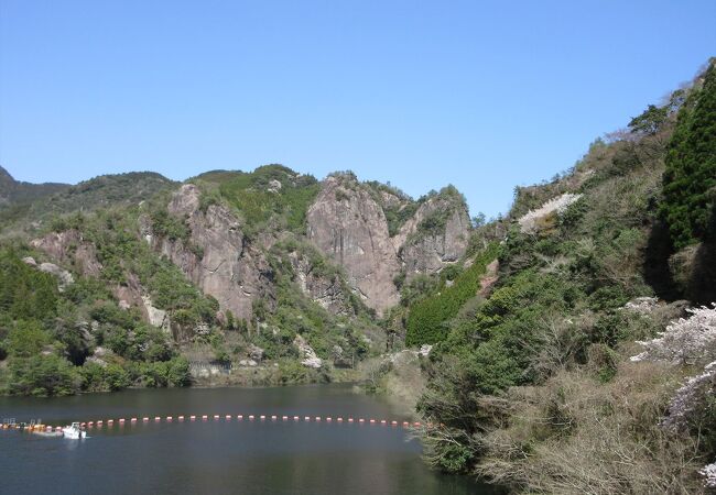 日向神峡(蹴洞岩  ハート岩)