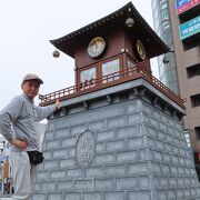 JR成田駅前のシンボル