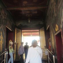 王宮とワットプラケオの連絡口