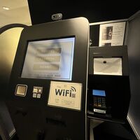 チェックイン&チェックアウトは 機械でした