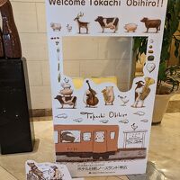 ホテルには珍しい顔出しパネル