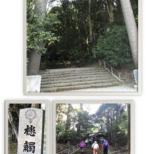 くしふる神社・急階段を登りきると社殿があります