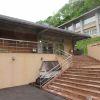 ミニ合掌造りがお出迎え