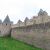 カルカソンヌ城の城壁