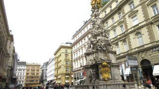 ウィーンのショッピング街