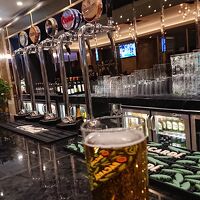 バーでウェルカムドリンクバウチャーを利用した。