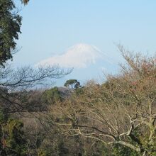 後日（2023年1月11日）登った時の眺望・富士山