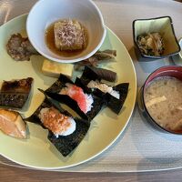 朝食ビュッフェ