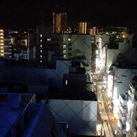 最上階14階から町田駅方向を望む