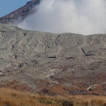 遠望・山肌がリアルです