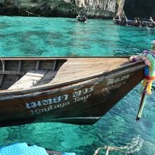 ピピレイ島　到着桟橋