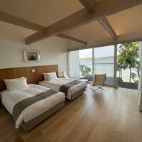 ヴィラタイプで広々とした客室