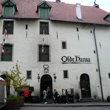 レストラン　オルデ　ハンザの建物