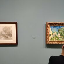 ゴッホ展２室目以降はゆっくり鑑賞できました