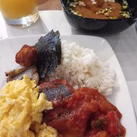 朝ご飯も種類がたくさんあり、どれもおいしかったです。