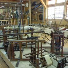 織機の展示