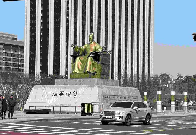 世宗大王 銅像