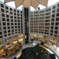 ホテル建物内側