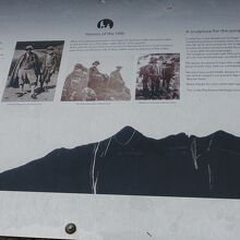 クイリンヒルズの説明板