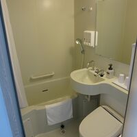 一体型ですが、それほど狭くなく使いやすいです。