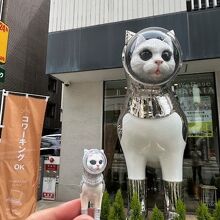 ネコちゃんのガチャガチャがありました！