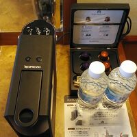 ネスプレッソにミネラルウォーター