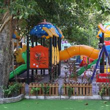 子供用遊具があります