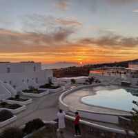 部屋から朝日が昇るのが観られる