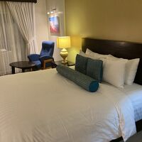 フロント至近の２階、枕付近以外ホテルWiFiが入らなかった。