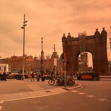 バルセロナ凱旋門