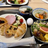 朝食ビュッフェ