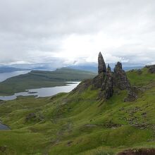 Storr Lookout Pointから見た絶景