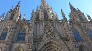 バルセロナの守護聖女サンタ・エウラリアが眠っている大聖堂を観てきました!!
