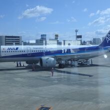 乗換えで AIRBUS A321 に搭乗する