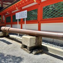 戦艦 摂津の砲身