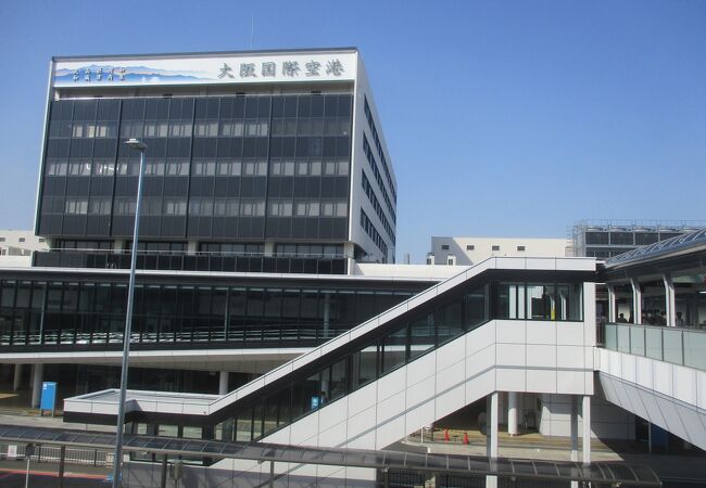 大阪国際空港でトランジット
